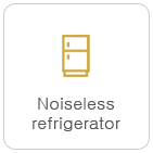 Noiseless refrigerator
